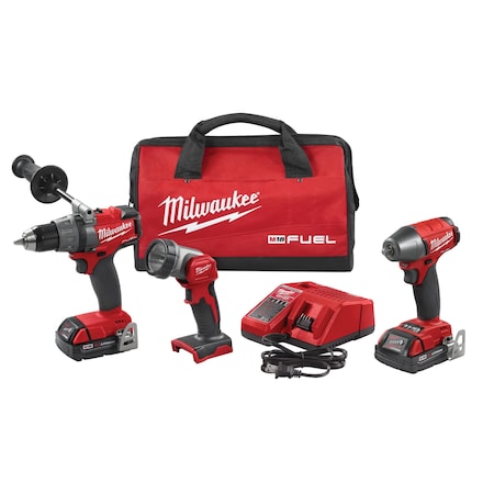 Milwaukee Tool M18 Fuel 3-Pc Auto Kit 2891-23